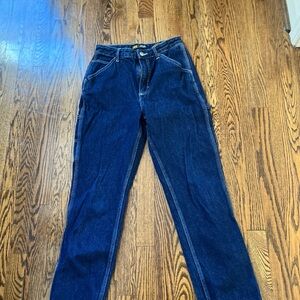 Lee Women's Dark Blue  Carpenter Jeans 27